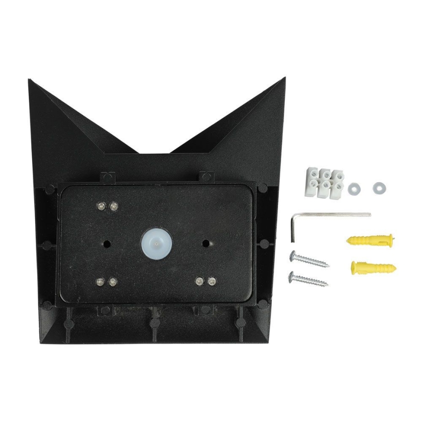 LED Āra sienas lampa LED/5W/230V 3000K IP65 melna