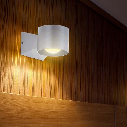 LED Āra sienas lampa LED/5W/230V 4000K IP65 balta