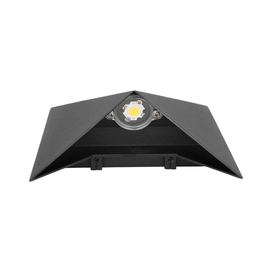 LED Āra sienas lampa LED/5W/230V 4000K IP65 melna