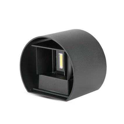 LED Āra sienas lampa LED/6W/230V 3000K IP65 melna