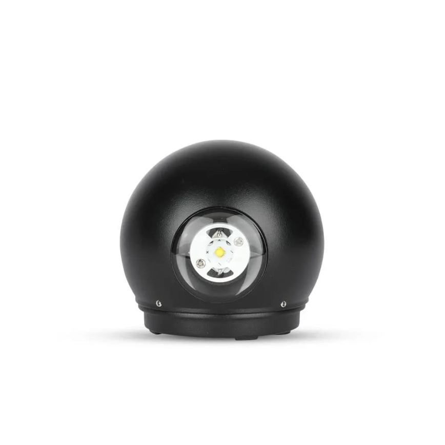 LED Āra sienas lampa LED/6W/230V 3000K IP65 melna