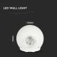 LED Āra sienas lampa LED/6W/230V 4000K IP65 balta
