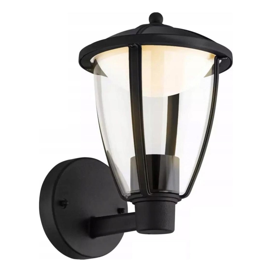 LED Āra sienas lampa LED/6W/230V IP44 melna