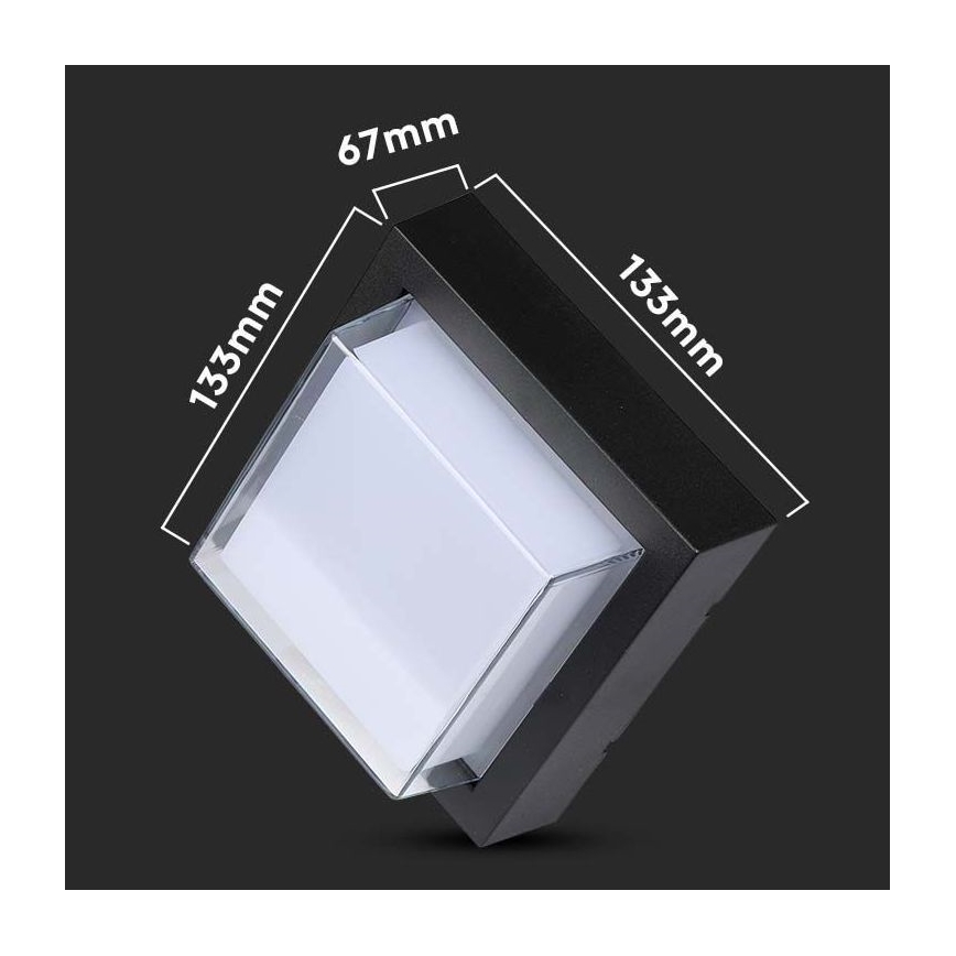 LED Āra sienas lampa LED/7W/230V 3000K IP65
