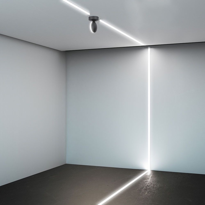 LED Elastīga āra sienas lampa LED/7W/230V 4000K IP65 melna