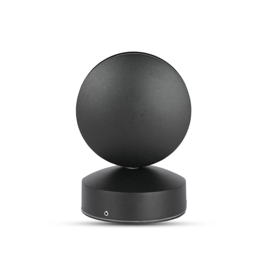 LED Elastīga āra sienas lampa LED/7W/230V 4000K IP65 melna