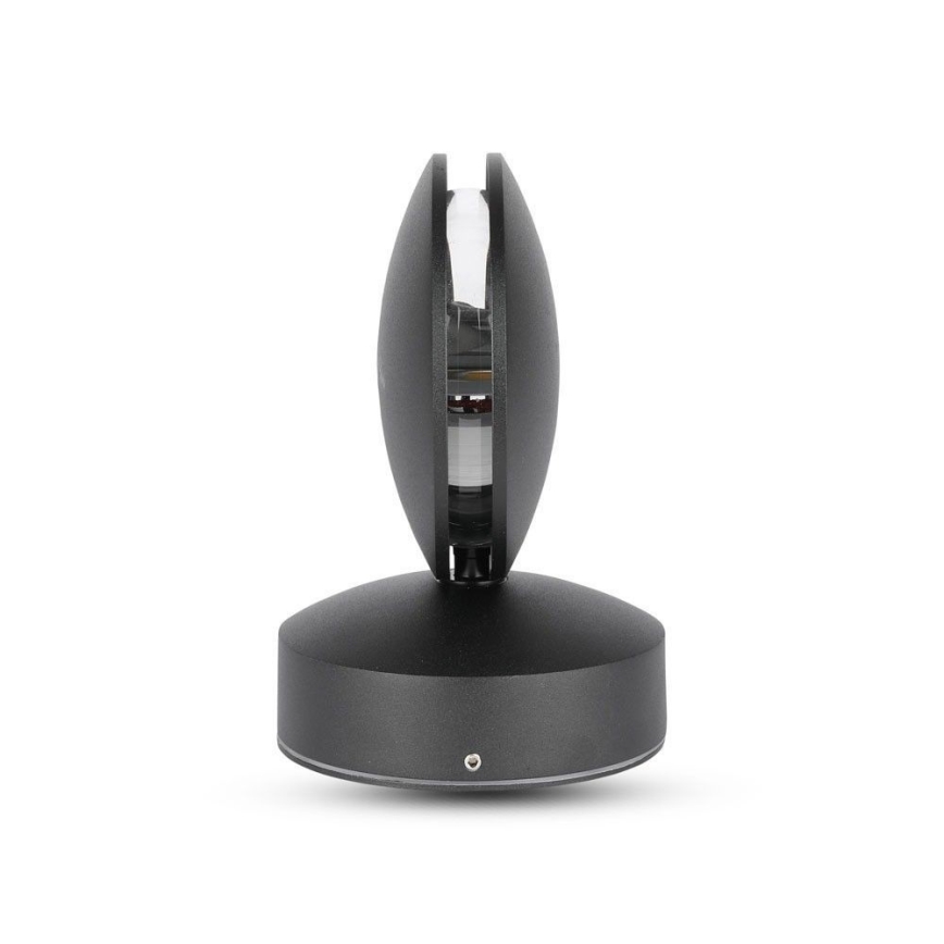 LED Elastīga āra sienas lampa LED/7W/230V 4000K IP65 melna