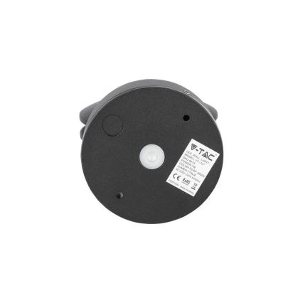LED Elastīga āra sienas lampa LED/7W/230V 4000K IP65 melna