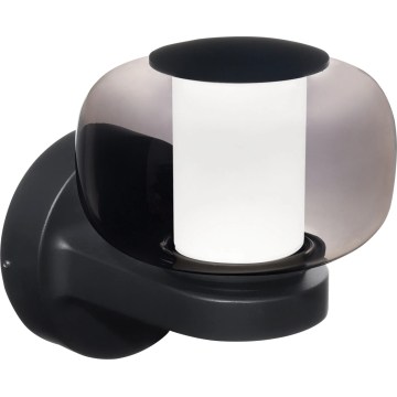 LED āra sienas lampa MALAGA LED/12W/230V IP44 melna