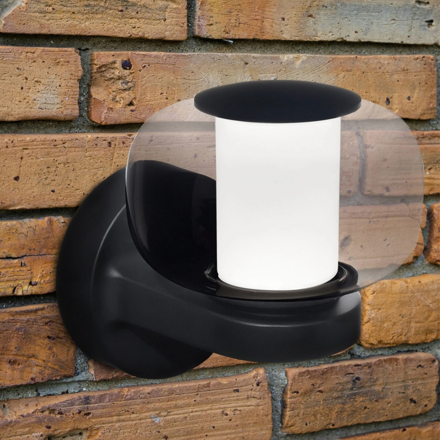 LED āra sienas lampa MALAGA LED/12W/230V IP44 melna