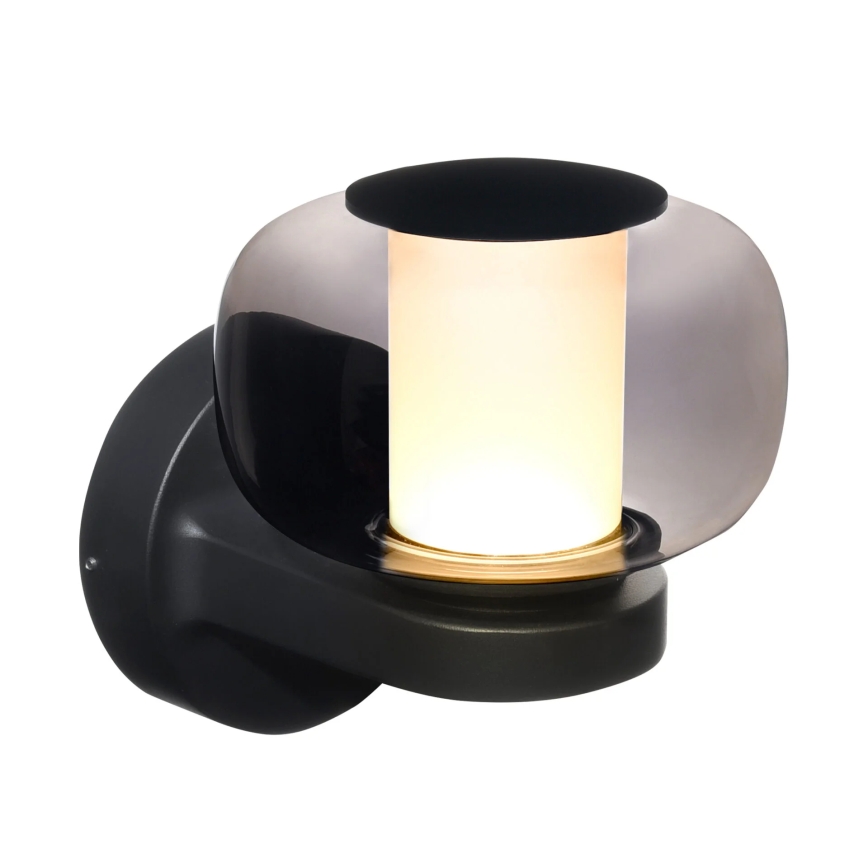 LED āra sienas lampa MALAGA LED/12W/230V IP44 melna