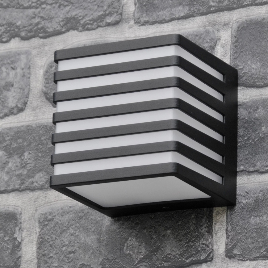 LED Āra sienas lampa MAXWELL LED/10W/230V IP54 antracīts