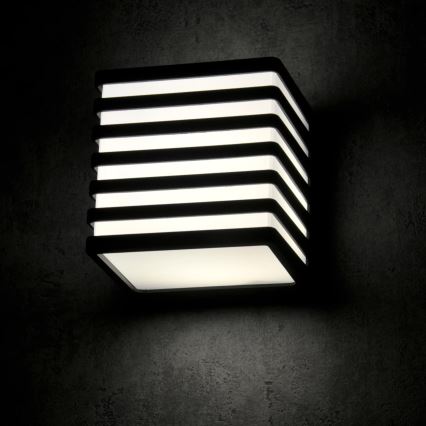 LED Āra sienas lampa MAXWELL LED/10W/230V IP54 grafīta