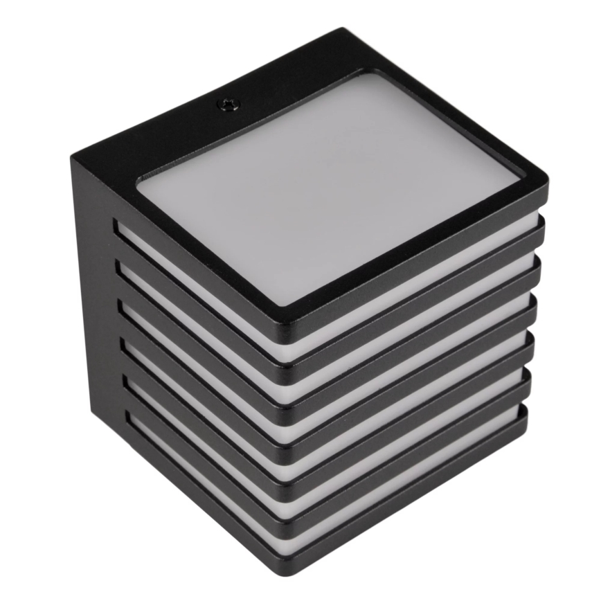 LED Āra sienas lampa MAXWELL LED/10W/230V IP54 grafīta