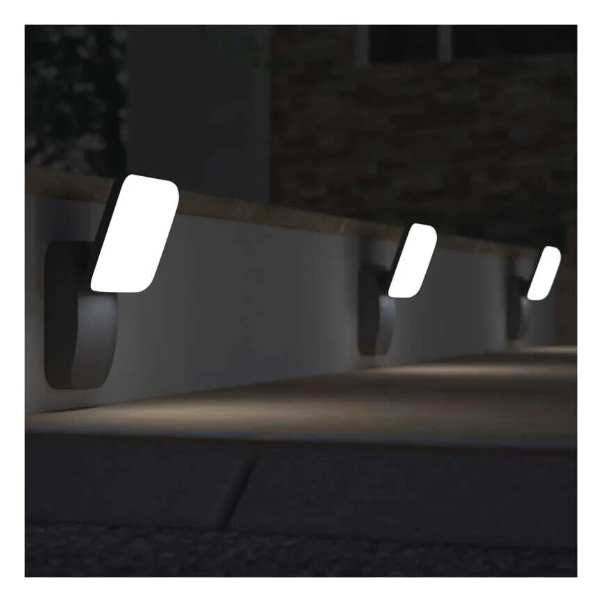 LED Āra sienas lampa NIKA LED/12,5W/230V IP44