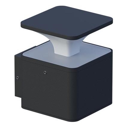 LED Āra sienas lampa ORNELA LED/6W/230V 3000K IP54 antracīta