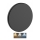 LED Āra sienas lampa PIATTA LED/18W/230V 3000/4000/6000K d. 25 cm IP44 melna