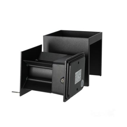 LED Āra sienas lampa QUERK 2xLED/3W/230V 3000K IP54 melna
