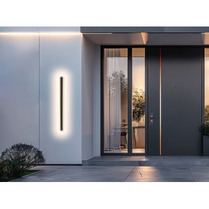 LED Āra sienas lampa STICK LED/28W/230V IP65 3000K 90 cm