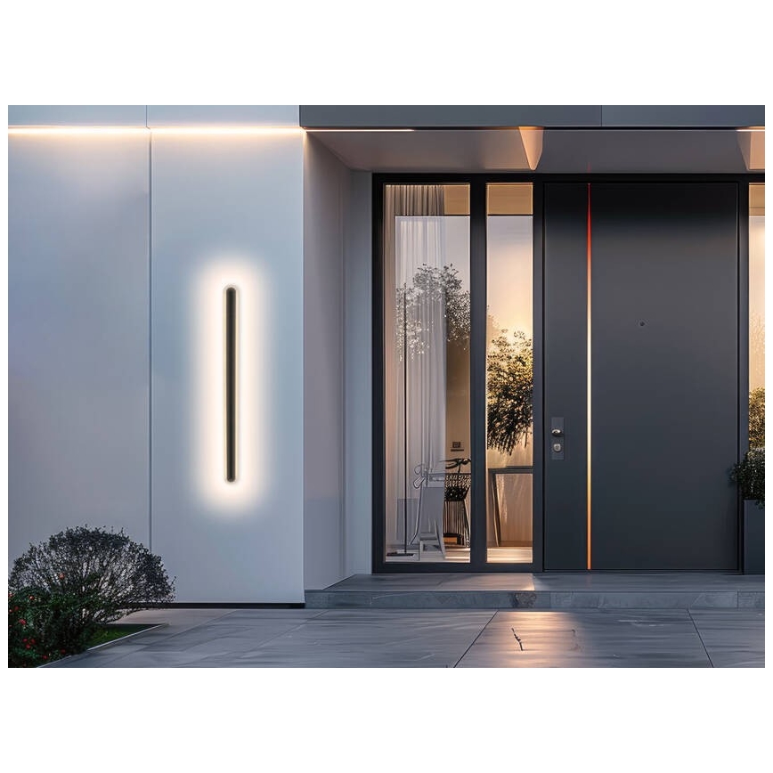 LED Āra sienas lampa STICK LED/28W/230V IP65 3000K 90 cm