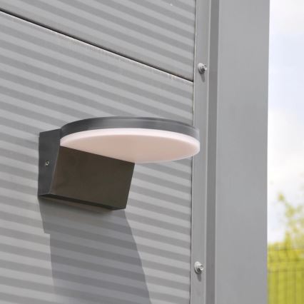 LED Āra sienas lampa TESA LED/10W/230V IP54 melna