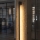 LED Āra sienas lampa YALTE LED/10W/230V 4000K IP54 melna