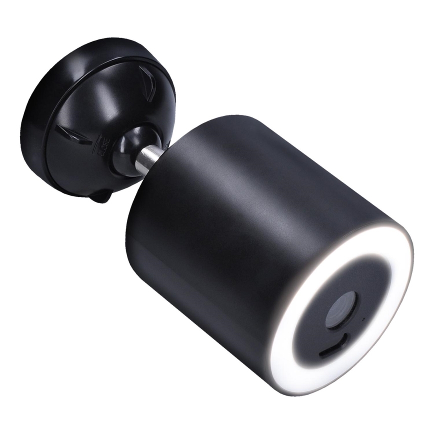 LED āra videonovērošanas kamera ar iebūvētu apgaismojumu, 12V, 1536p, Wi-Fi (Tuya), IP65