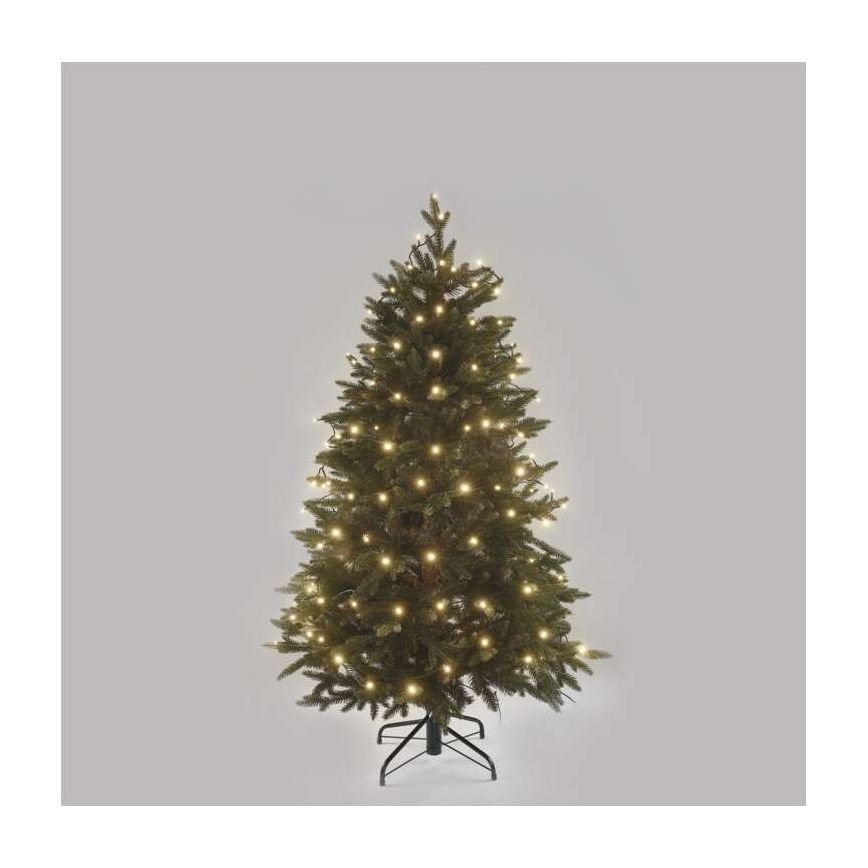 LED āra virtene 120xLED/3xAA, 8,9 m, IP44, siltā balta