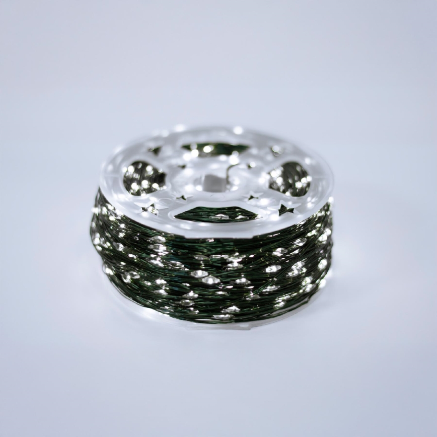 LED āra virtene 1500xLED/230V 8 režīmi 153 m IP44 auksti balta + tālvadības pults