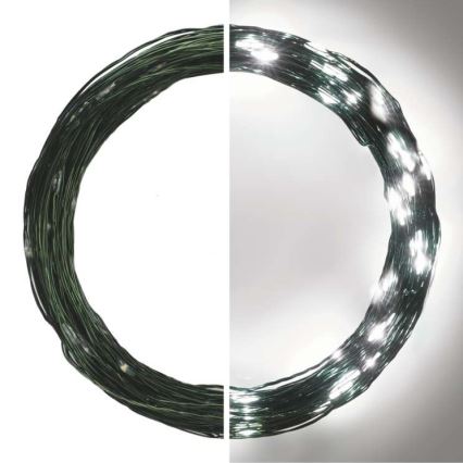 LED āra virtene 150xLED/20m IP44 auksti balta