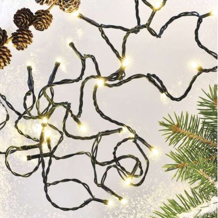 LED āra virtene 180xLED/23m IP44 silti balta