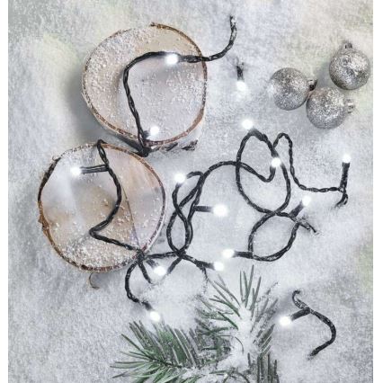 LED āra virtene 180xLED/8 režīmi 23m IP44 auksta balta