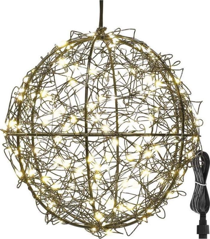 LED āra virtene 200xLED 5 m IP44 silti balta