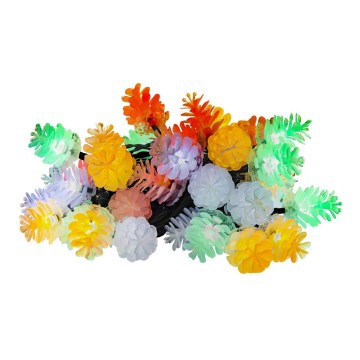 LED āra virtene 40xLED/15m IP44 daudzkrāsaina