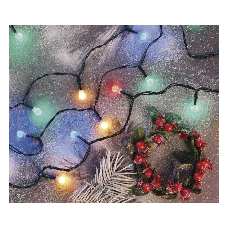 LED āra virtene 480xLED/53m IP44 daudzkrāsaina