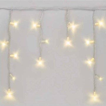 LED āra virtene 50xLED/3x0,4m IP44 siltā balta