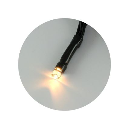 LED āra virtene 50× LED / 2 režīmi, 5,4 m, IP44, silti balta
