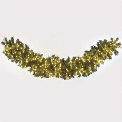 LED āra virtene 600 LED/17 m IP44 siltā balta