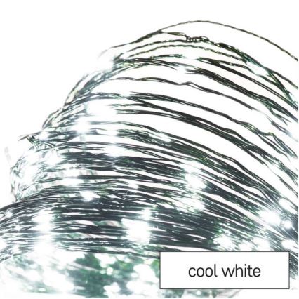 LED  āra virtene 75xLED/12,5m IP44 auksti balta