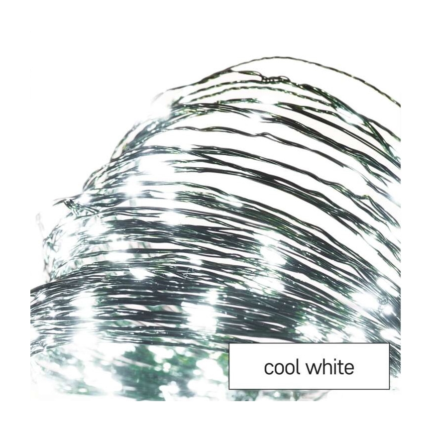 LED  āra virtene 75xLED/12,5m IP44 auksti balta