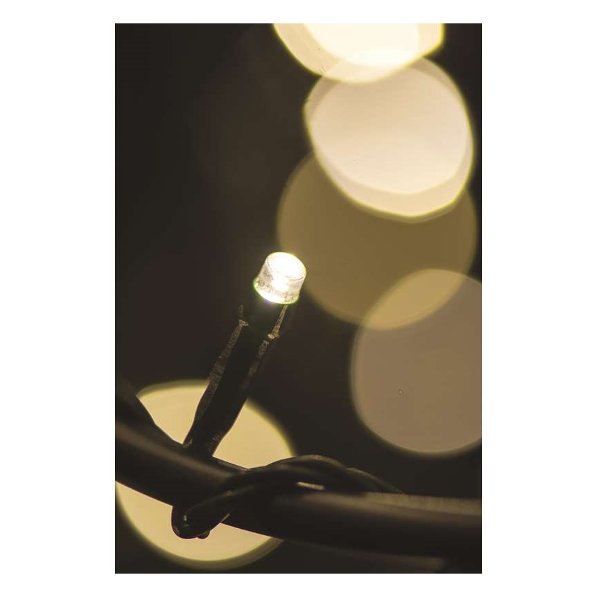 LED āra virtene 80xLED/13m IP44 siltā balta