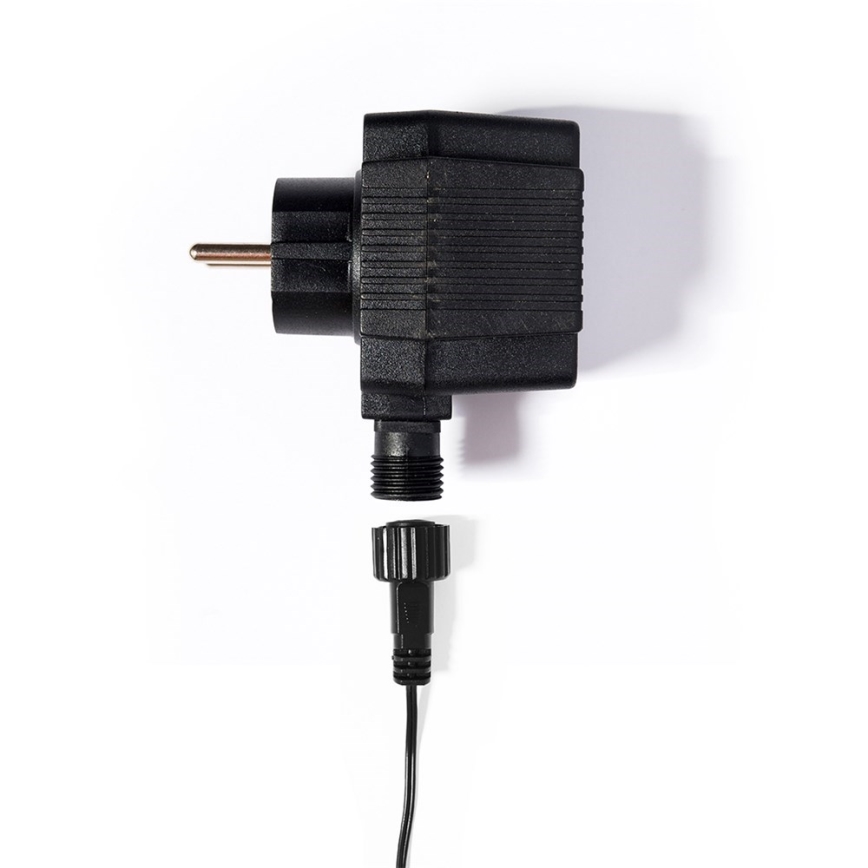 LED Ziemassvētku āra virtene FELICIA FILAMENT 20xE10 19m balta/silti balta IP44, Made in the EU