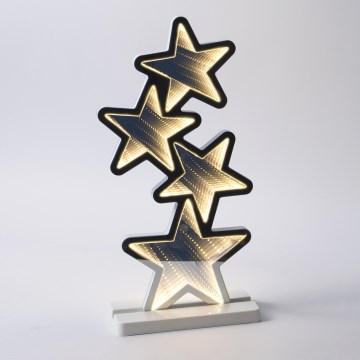 LED āra Ziemassvētku dekorācija LED/3,6W/230V IP44 siltas baltas zvaigznes