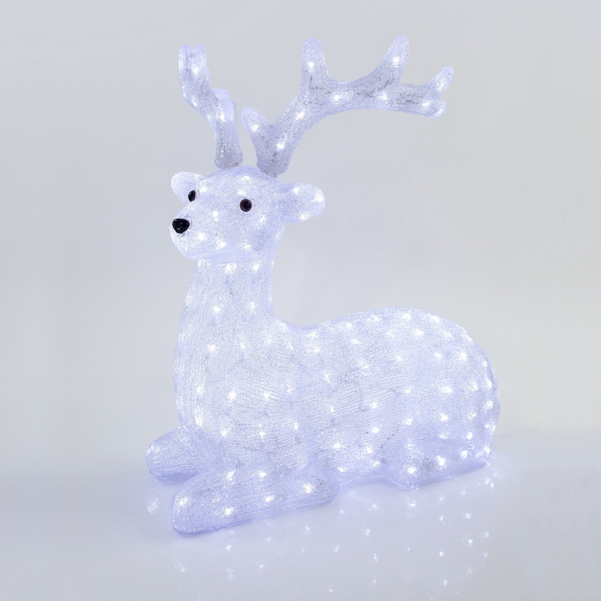 LED āra Ziemassvētku dekors — briedis, 200xLED/6W/230V, IP44, auksti balts