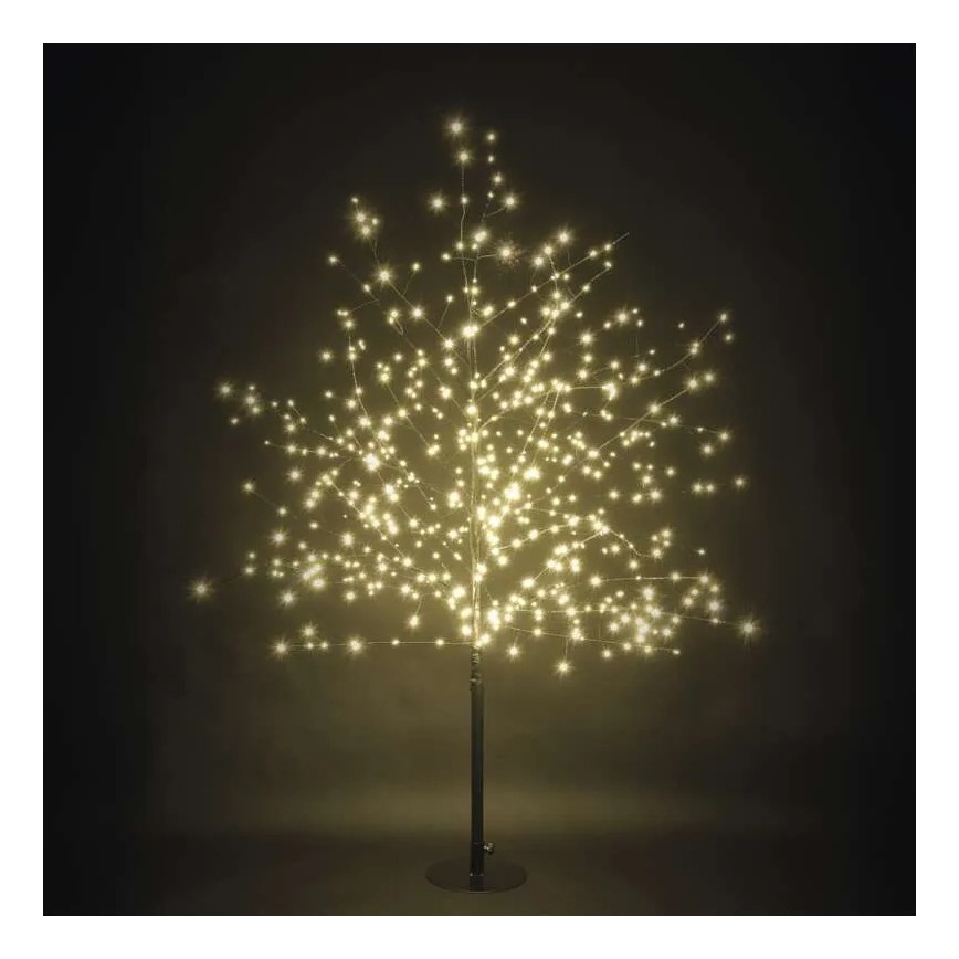 LED āra Ziemassvētku rotājums 600xLED/3,8W/230V 120 cm siltā balta IP44