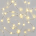 LED āra ziemassvētku virtene 120xLED/17m IP44 silti balta