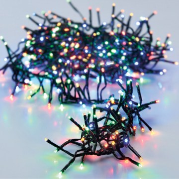 LED āra Ziemassvētku virtene 1512xLED/230V/8 režīmi 14 m IP44 daudzkrāsaina