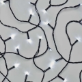 LED āra Ziemassvētku virtene 50xLED/5m IP44 auksti balta