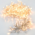 LED āra Ziemassvētku virtene 768xLED/230V/8 funkcijas 8,5 m IP44 siltā balta