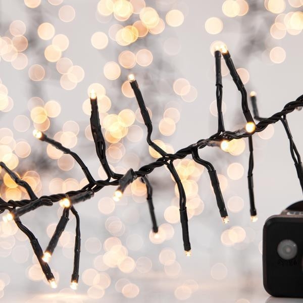 LED āra Ziemassvētku virtene CLUSTER 588xLED/8 funkcijas 8,5 m IP44 silti balta